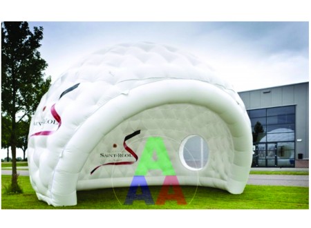 TENDA IGLOO - TENDA PERSONALIZADA - TENDA INFLÁVEL- STAND INFLÁVEL PARA FEIRAS E EVENTOS 